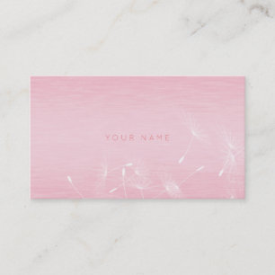 Carte de rendez-vous suivante Dandelion Pink Thera