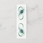 Carte De Rendez-vous Symbole de l'Infinity (Extérieur déplié)