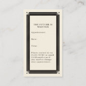 Carte de rendez-vous Tarot céleste (Dos)