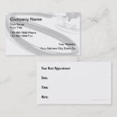 Carte De Rendez-vous Thème Médicale (Devant / Derrière)