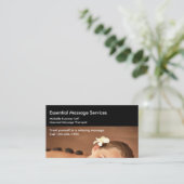 Carte De Rendez-vous Thérapeute de massage (Debout devant)