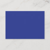 Carte De Rendez-vous Un fond bleu uni sans autre élément visible (Devant)