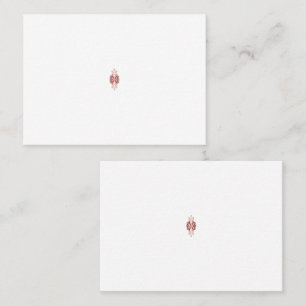 Carte De Rendez-vous Un graphique rouge vif présente un d floral créati