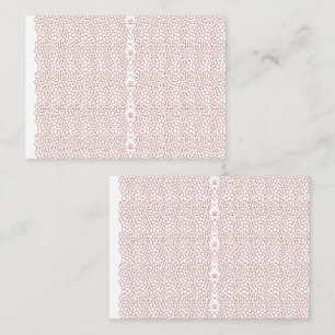 Carte De Rendez-vous Un tapis vibrant avec un mot géométrique complexe