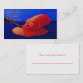 Carte De Rendez-vous Vernis renversé (Devant / Derrière)