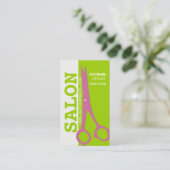 Carte De Rendez-vous Vers le haut des cheveux verticaux de spa de salon (Debout devant)