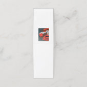 Carte de rendez-vous verticale Dotty Robin (Extérieur déplié)