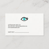Carte De Rendez-vous Yeux (Dos)