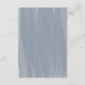 Carte de renvoi avec détails dorés et bleus (Dos)