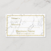 Carte de renvoi | Marbre de maquillage des lèvres  (Dos)