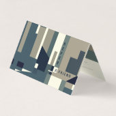 Carte de renvoi moderne (Devant)