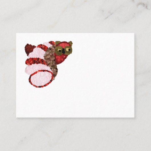 Carte de renvoi Owl Mighty (Devant)