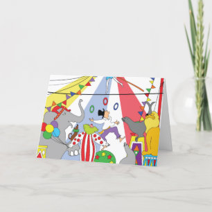 Carte de répétition de cirque