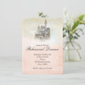 Carte de répétition de mariage au château de conte (Debout devant)