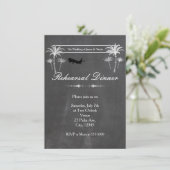 Carte de répétition de mariage de destination avec (Debout devant)
