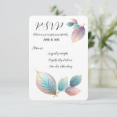 Carte de réponse (Debout devant)