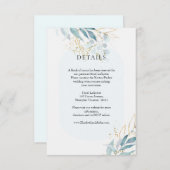 Carte de réponse (Devant / Derrière)