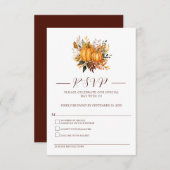 Carte de réponse (Devant / Derrière)