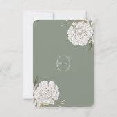 Carte de réponse (Dos)