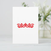 Carte de réponse (Debout devant)