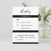 Carte de réponse (Debout devant)