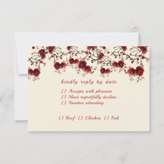 Carte de réponse (Dos)