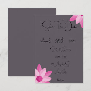 Carte de réponse 3,5 po x 5 po - Cartes RSVP perso
