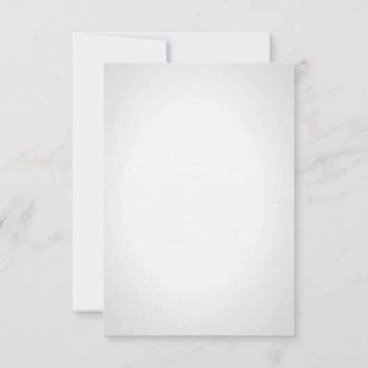 Carte de réponse 3,5x5 Manchots La vie durant Gris (Dos)