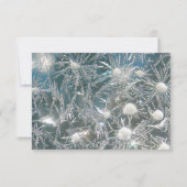 Carte de réponse 3 x 5 R.S.V.P. Cracked Ice Winter (Dos)