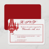 Carte de réponse 3x5 R.S.V.P. (Devant / Derrière)