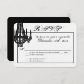 Carte de réponse 3x5 R.S.V.P. (Devant / Derrière)