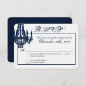 Carte de réponse 3x5 R.S.V.P. (Devant / Derrière)