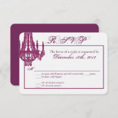 Carte de réponse 3x5 R.S.V.P. (Devant / Derrière)