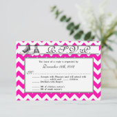 Carte de réponse 3x5 R.S.V.P. Baskets adolescents  (Debout devant)