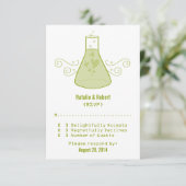 Carte de réponse à la chimie douce verte (Debout devant)