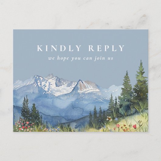 Carte de réponse à la demande de chanson de la mon (Devant)