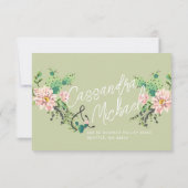 Carte de réponse à la floraison du désert avec opt (Dos)