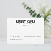 Carte de réponse à la présence funéraire (Debout devant)