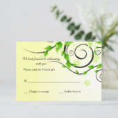 Carte de réponse à la vigne d'Escalade (Debout devant)