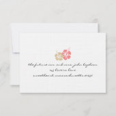 Carte de réponse à l'embarquement (Dos)