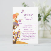 Carte de réponse à l'événement de collecte de fond (Debout devant)