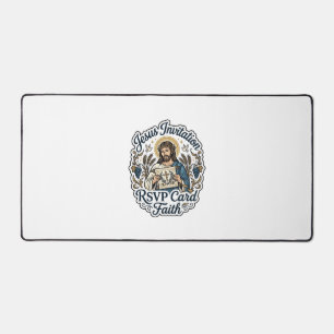 Carte de réponse à l'invitation de Jésus Foi Invit