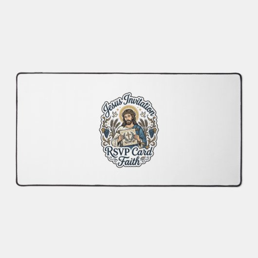Carte de réponse à l'invitation de Jésus Foi Invit (Recto)