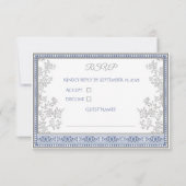 Carte de réponse à un mariage royal turc (Dos)