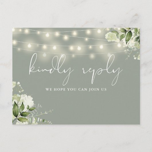 Carte de réponse à une demande de chanson avec gui (Devant)