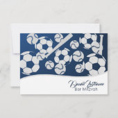 Carte de réponse au baseball de football avec choi (Dos)