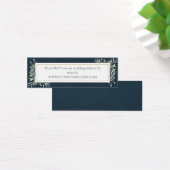 Carte de réponse au site Web de mariage avec verdu (Bureau)