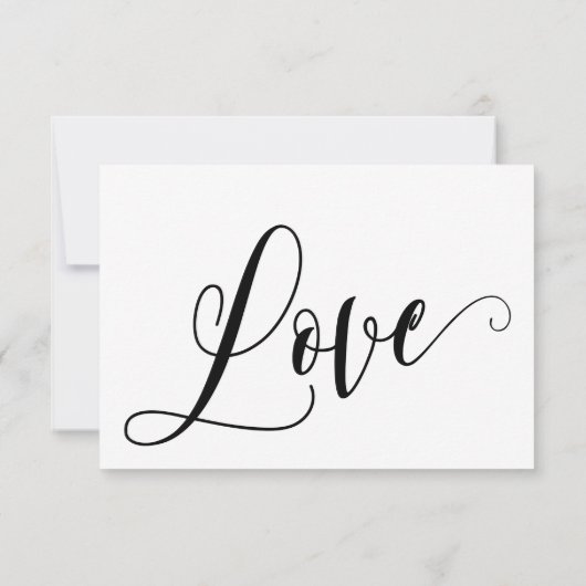 Carte de réponse avec choix de menu et fioritures  (Dos)