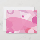 Carte de réponse Bat mitzvah RSVP SOARING BUTTERFL (Dos)