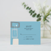 Carte de réponse Berlin : Pool (Debout devant)